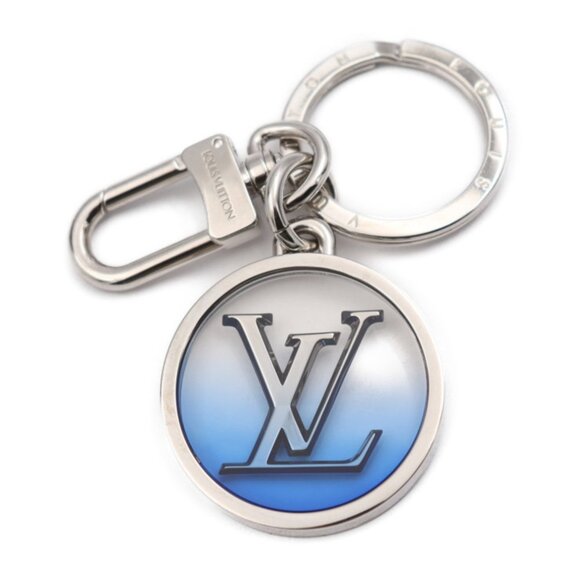 LOUIS VUITTON Blue Keyring - Picture 1 of 9